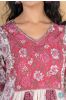 Blush Pink Block Printed Kurta 