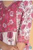 Blush Pink Block Printed Kurta 