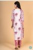 Blush Pink Block Printed Kurta 