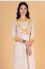 Morning Glory Block Printed Anarkali Kurta 