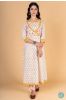 Morning Glory Block Printed Anarkali Kurta 