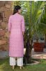 Pink Floral Printed Kurta 