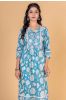 Horizon Blue A Line Kurta 