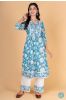 Horizon Blue A Line Kurta 