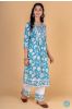 Horizon Blue A Line Kurta 