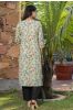 Green Printed Cotton Kurta 