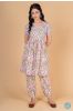 Jelly Rose Block Printed Short Kurta 