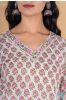 Garden Floral Block Printed Kurta 