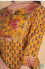 Old Gold Block Printed Kurta 