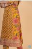 Golden Mustard Block Printed Kurta 