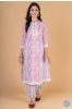 Carnation Pink A Line Kurta 