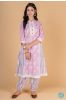 Carnation Pink A Line Kurta 