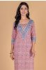 Cotton Candy Block Printed Kurta