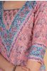 Cotton Candy Block Printed Kurta