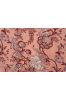 Peach Floral Printed Fabric