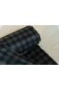 Grey Checks Tweed Wool Fabric