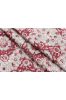  Rogue Red Floral Block Printed Fabric