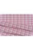 Pink Checks Khari Cotton Fabric