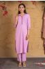 Regal Orchid Khari Cotton Kurta 