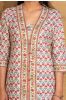 Misty Jade Block Printed Kurta 