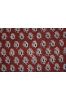 Maroon Paisley Block Printed Kalamkari Fabric 