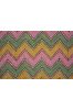 Multicolor Chevron Hand Block Print Fabric