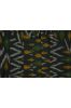 Deep Forest Green  Fine Ikat Fabric