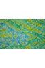 Green Blue Printed Kota Doria Fabric