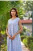 Serene Blue Sleeveless Kurta