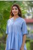 Blue Frock Style Top